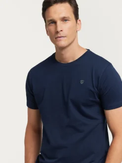 CAMISETA BASICA AZUL MARINO