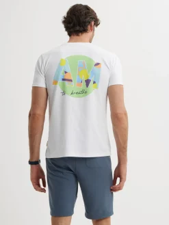 CAMISETA BREATHE BLANCO