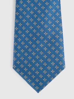 CORBATA JACQUARD MF AZUL