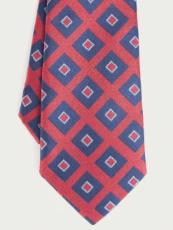 CORBATA JACQUARD MF ROJO