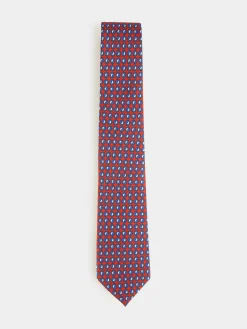 CORBATA PRINTED ROJO